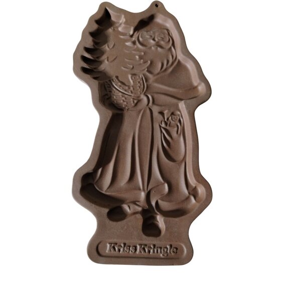 Longaberger‎ Pottery 1991 Limited Edition Kriss Kringle Christmas Cookie Mold - Picture 1 of 5
